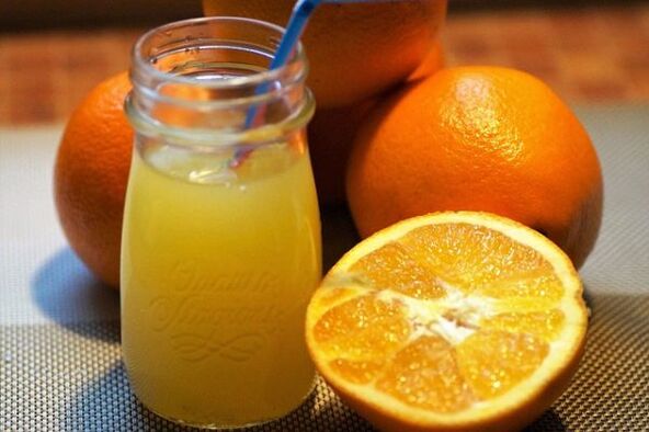 sok od naranče za mršavljenje